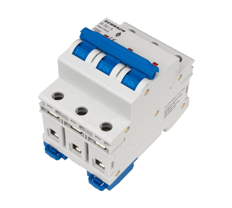 Întreruptor automat modular (MCB) AMPARO 10kA, D 32A, 3 poli