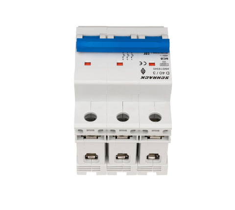 Întreruptor automat modular (MCB) AMPARO 10kA, D 40A, 3 poli