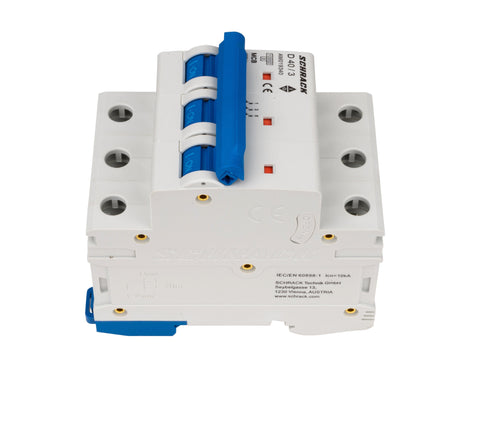 Întreruptor automat modular (MCB) AMPARO 10kA, D 40A, 3 poli