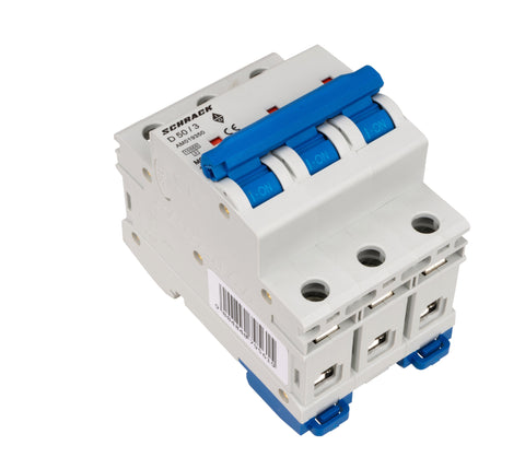 Întreruptor automat modular (MCB) AMPARO 10kA, D 50A, 3 poli