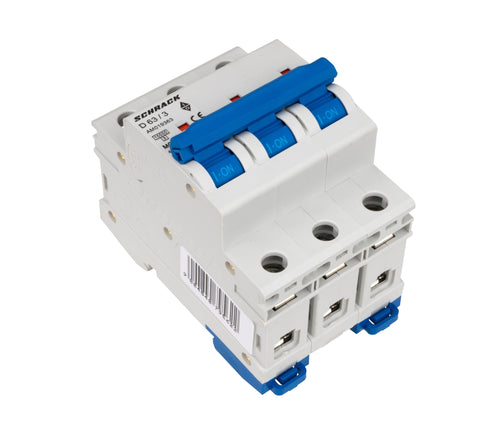 Întreruptor automat modular (MCB) AMPARO 10kA, D 63A, 3 poli