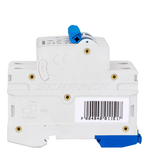 Întreruptor automat modular (MCB) AMPARO 6kA, C 25A, 2-poli