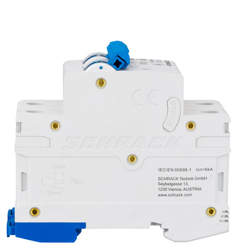 Întreruptor automat modular (MCB) AMPARO 6kA, C 63A, 2-poli