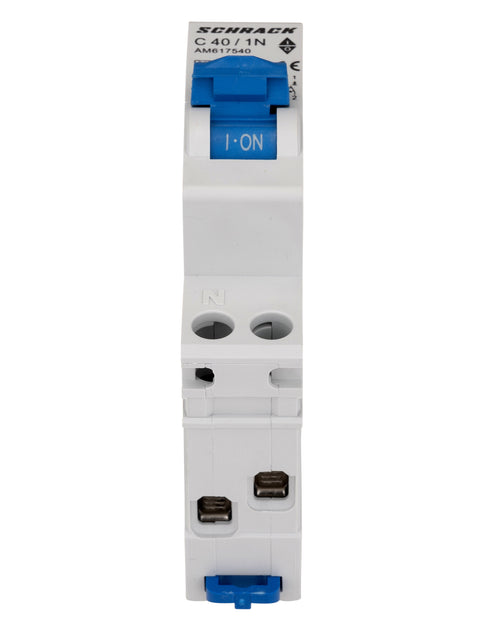 Întreruptor automat modular, AMPARO 6kA, C 40A, 1P+N, 1UH