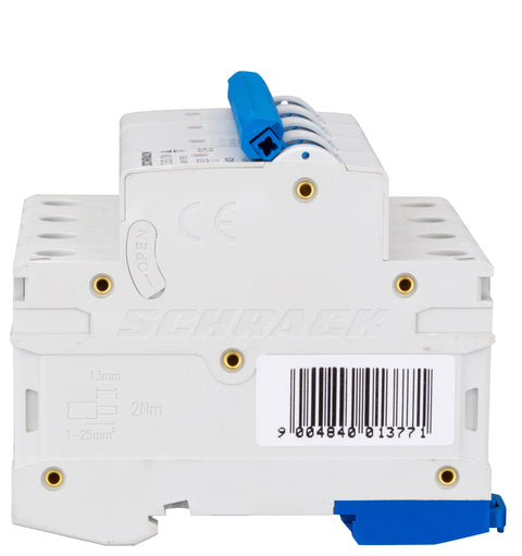 Întreruptor automat modular (MCB) AMPARO 6kA, C 63A, 3P+N