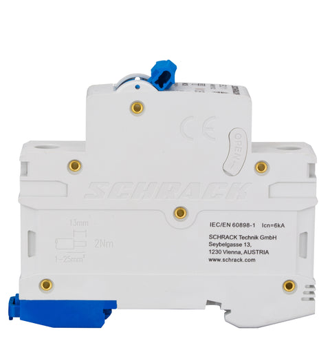 Întreruptor automat modular (MCB) AMPARO 6kA, B 2A, 1-pol