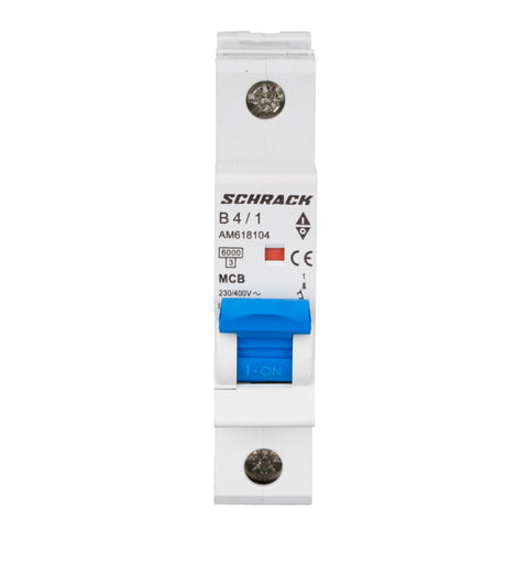 Întreruptor automat modular (MCB) AMPARO 6kA, B 4A, 1-pol