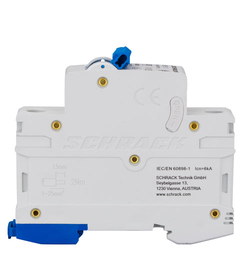 Întreruptor automat modular (MCB) AMPARO 6kA, B 6A, 1-pol