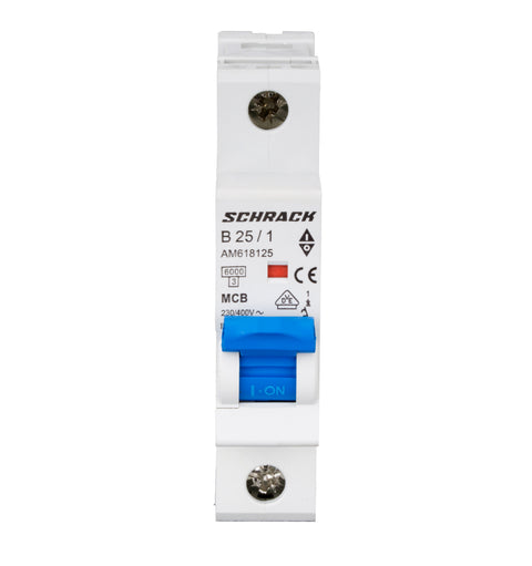 Întreruptor automat modular (MCB) AMPARO 6kA, B 25A, 1-pol
