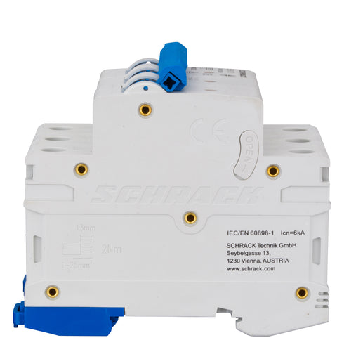 Întreruptor automat modular (MCB) AMPARO 6kA, B 6A, 3-poli