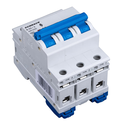 Întreruptor automat modular (MCB) AMPARO 6kA, B 50A, 3-poli