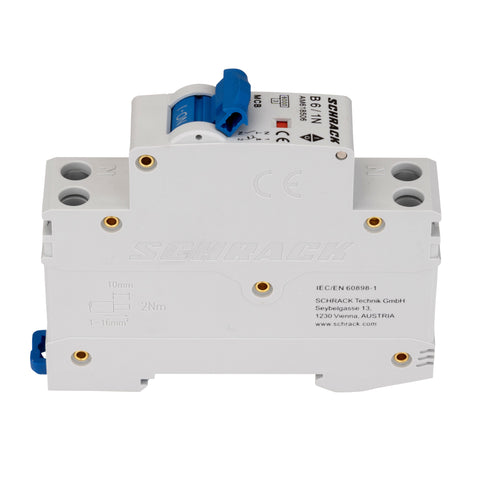 Întreruptor automat modular AMPARO, 6kA, B 6A, 1P+N, 1UH