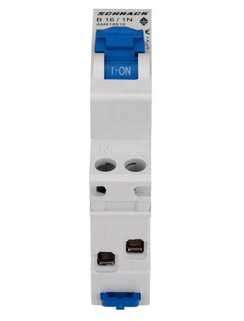 Întreruptor automat modular AMPARO, 6kA, B 16A, 1P+N, 1UH