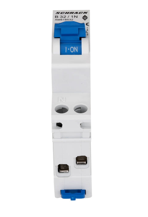 Întreruptor automat modular AMPARO, 6kA, B 32A, 1P+N, 1UH