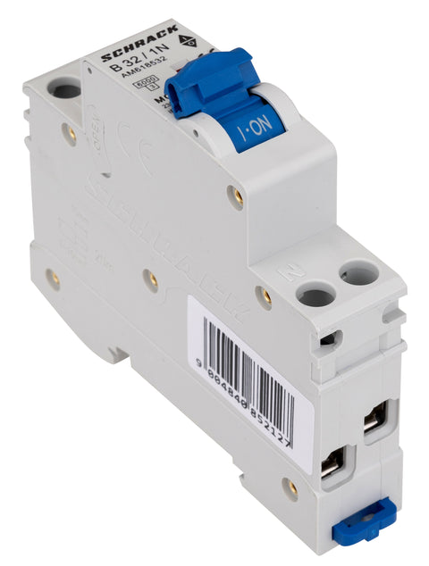 Întreruptor automat modular AMPARO, 6kA, B 32A, 1P+N, 1UH