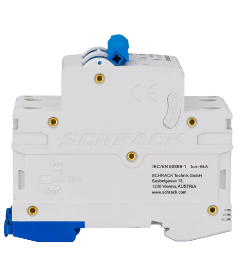 Întreruptor automat modular (MCB) AMPARO 6kA, B 6A, 1P+N