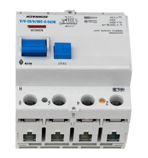 Întreruptor diferential 100A 4poli 300mA