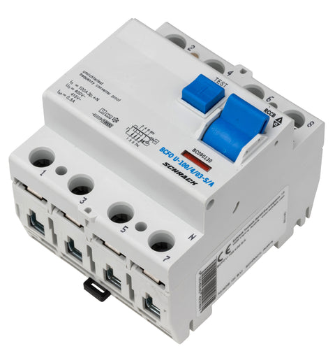 Întreruptor diferential 100A 4poli 300mA