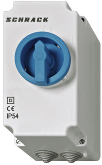 Carcasa pentru protectii motoare IP 54 cu clema N