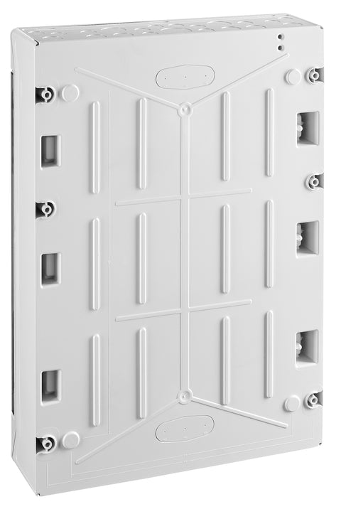 Distribution Board 3-row, 54MW, IP65, transparent door