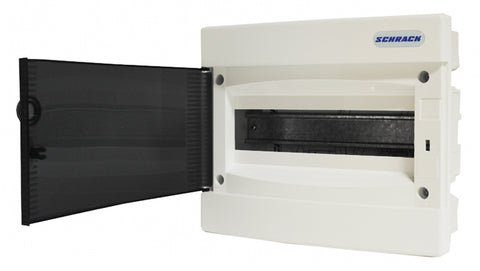 Flush-mounted enclosure 1-row, 12MW, for partition wall