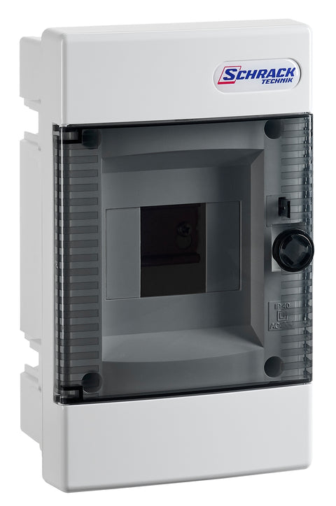 Flush-mounted enclosure 1-row, 4MW, for partition wall
