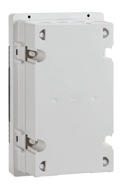 Flush-mounted enclosure 1-row, 4MW, for partition wall