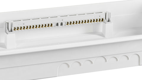 Flush-mounted enclosure 1-row, 24MW, for partition wall