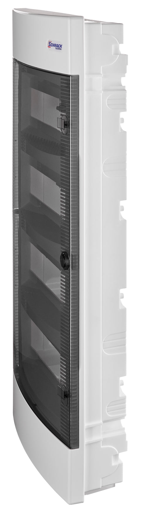 Flush-mounted enclosure 4-rows, 48MW, for partition wall