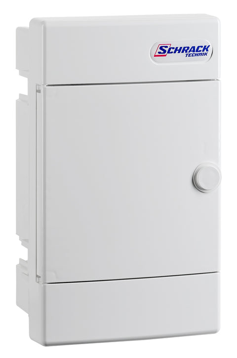 Flush-mounted enclosure 1-row, 4MW, for partition wall
