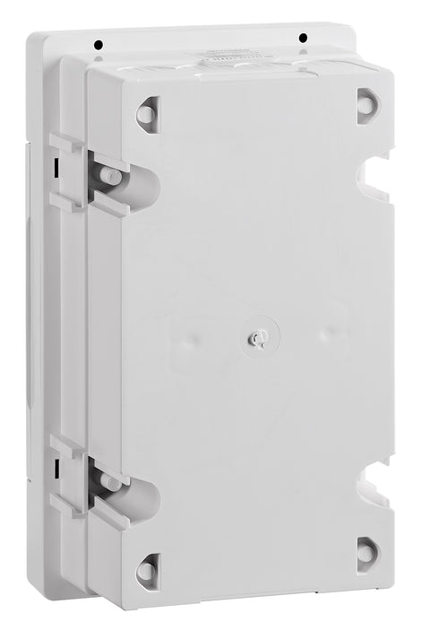 Flush-mounted enclosure 1-row, 4MW, for partition wall