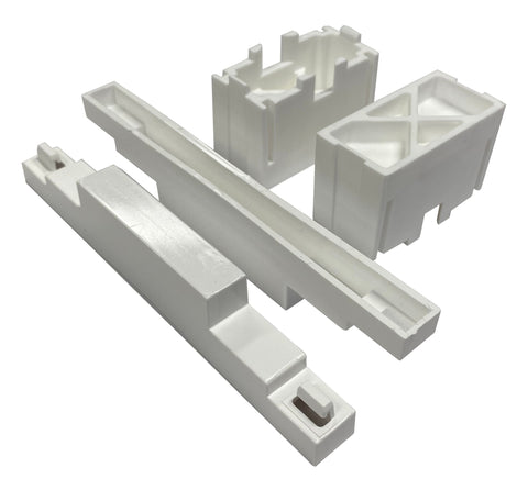 Connection bracket set for 2 x Brick wall BK085 wall boxes