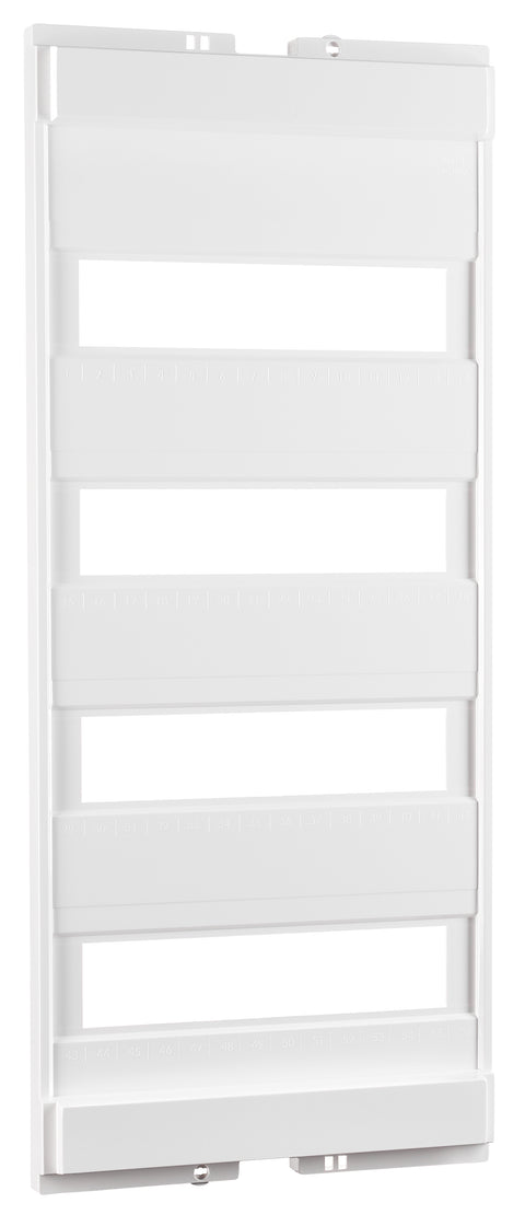 Rama plastic pentru BK085, 4 randuri, IP40, usa transparenta