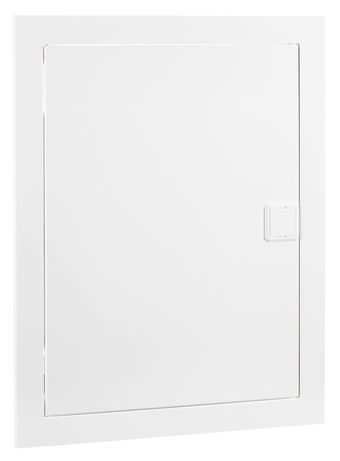 Plastic frame for BK085, 2-rows, IP40, white door