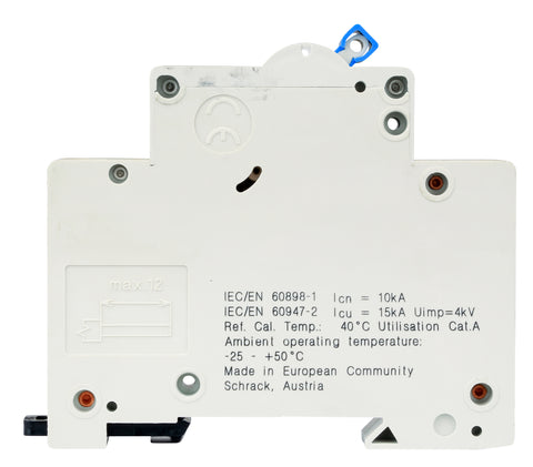 Miniature Circuit Breaker (MCB) B, 50A, 1-pole, 40° C, 10kA