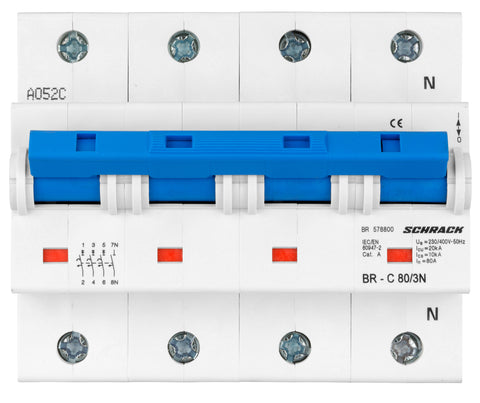 Întreruptor automat C80/3N