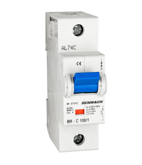 Intreruptor automat C 100A, 1 p, 10kA