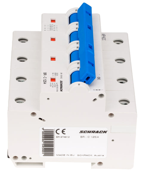Intreruptor automat C 125A, 4 poli, 10kA