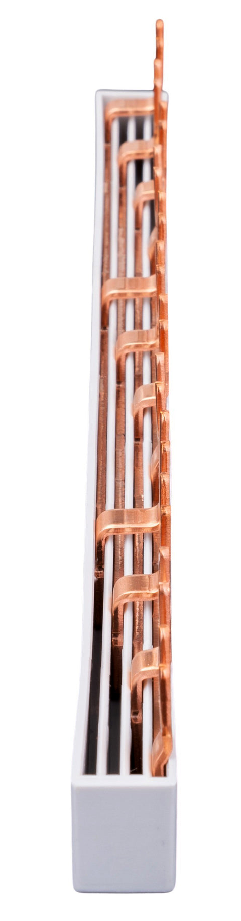 Busbar, 1xRCCB 4-pole, 4xSPD, 1xMCB 3+N, 12MW, 10mm2