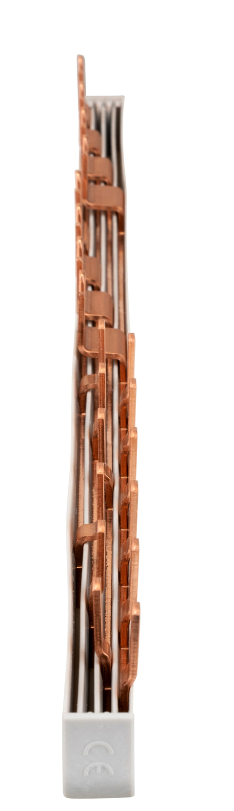 Busbar, 1xRCCB 4-pole, 1 MCB 3+N, 6 MCB 1+N/1 MW, 14MW