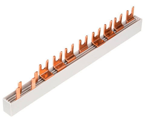 Baretă, 1xRCCB 4poli, 1xMCB 3+N, 2xMCB 1+N/1m, 10m,10mm²