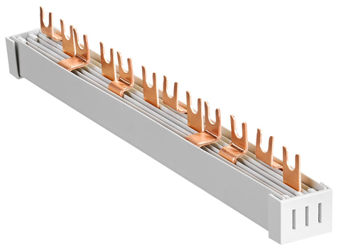 Busbar, 1xRCCB N+3, 4xMCB N+1 12MW