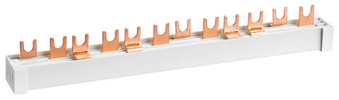 Busbar, 1xRCCB N+3, 4xMCB N+1 12MW