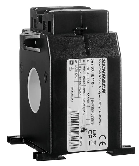 Transformator pt. releu diferențial tip B, 30-300mA, D=28mm