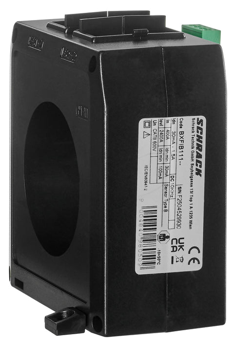 Transformator pt.releu diferențial tip B, 30-300mA, D=60mm
