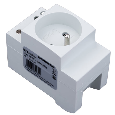 Priză modulară pin PE 16A, 250 V