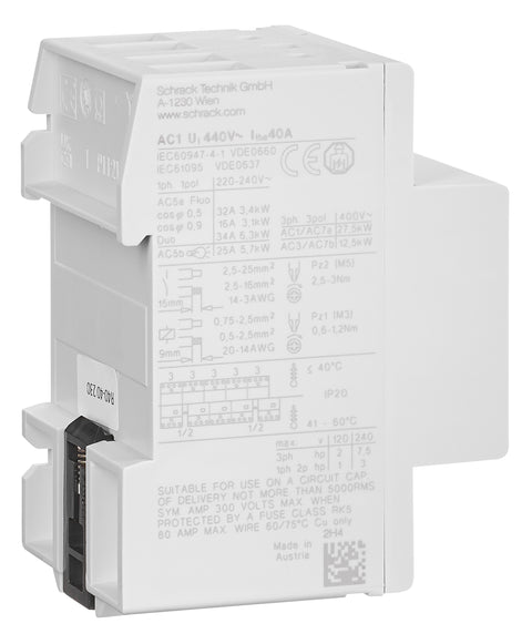 Contactor modular 3UH, 40A, 4ND, 230VAC