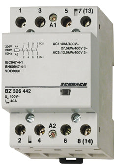 Contactor modular 3UH, 63A, 4ND, 24VAC