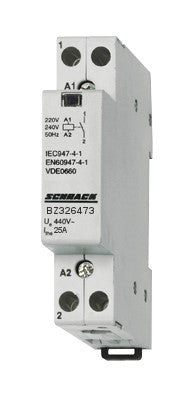 Contactor modular 25A 1ND 230V AC
