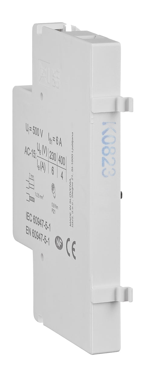 Bloc contact.aux.1ND+1NI 6A, pt contactoare modulare